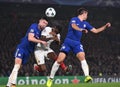 Gary Cahill, Cesar Azpilicueta and Gerson