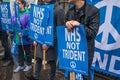 The NHS In Crisis demonstration, in central London, in protest of underfunding and privatisation in the NHS.