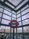 London, England - Saint Pancras International station