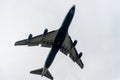 LONDON, ENGLAND - SEPTEMBER 25, 2017: British Airways Airlines Boeing 747 G-CIVJ taking off in London Heathrow International Airpo