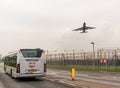 LONDON, ENGLAND - SEPTEMBER 25, 2017: British Airways Airlines Boeing 747 G-CIVJ taking off in London Heathrow International Airpo