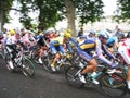 Cycle Race, Tour of Britain Royalty Free Stock Photo