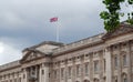 Facade of famous Buckingham Palace. London, UK