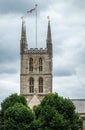 Tower of Southwark Cathedral, London, England, UK Royalty Free Stock Photo