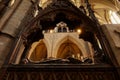 Westminster Abbey inside, London, England Royalty Free Stock Photo