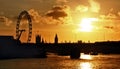 London Eye Royalty Free Stock Photo