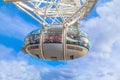 London Eye cabin Royalty Free Stock Photo