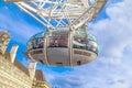 London Eye cabin Royalty Free Stock Photo