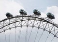 The London Eye. Close-up. London, England Royalty Free Stock Photo