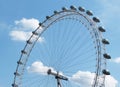 The London Eye. Close-up. London, England Royalty Free Stock Photo