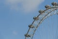 London Eye Close Up Royalty Free Stock Photo