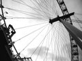 London eye detail Royalty Free Stock Photo