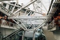 London eye detail Royalty Free Stock Photo