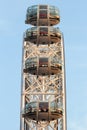 London Eye ferris wheel Royalty Free Stock Photo