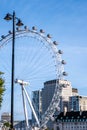 London Eye Or Millennium Wheel On South Bank Lambeth London Overlooking The River Thames Royalty Free Stock Photo