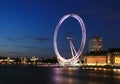 London Eye at night