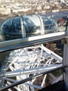 London eye pod Royalty Free Stock Photo