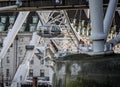 London Eye pod closeup Royalty Free Stock Photo