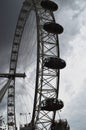 London eye sunset Royalty Free Stock Photo