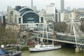 London eye view Royalty Free Stock Photo