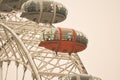 London Eye VIP Pod Royalty Free Stock Photo