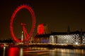 London Eye Wheel Royalty Free Stock Photo