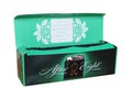 LONDON - FEB 2021: After Eight mint and chocolate thins