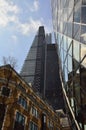 London gherkin building and cheesegrater Royalty Free Stock Photo