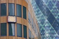 London Gherkin detail Royalty Free Stock Photo