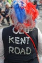 Pearly Kings and Queens dress and hat Royalty Free Stock Photo