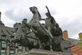 London, Great Britain -May 22, 2016: Boadicea and Her Daughters by Thomas Thornycroft