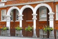 London, Great Britain -May 22, 2016: a building of typical English traditional architecture