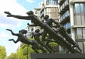 London, Great Britain -May 26, 2016: The Pan Statue, Rush of Green Royalty Free Stock Photo