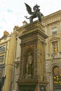 London, Great Britain -May 23, 2016: The Temple Bar Memorial 1880