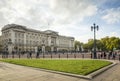 Buckingham Palace in London Great Britain on sunny autumn day Royalty Free Stock Photo