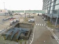 LONDON HEATHROW, UK - CIRCA DECEMBER 2014: London Heathrow airport is one of the busier airports in the world, with thousands of