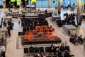 London Heathrow waiting area Royalty Free Stock Photo