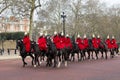 London Horse Guards Royalty Free Stock Photo