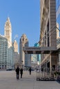 London House Entrance on East Wacker Drive in Chicago