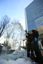 London Ice Sculpting Festival 2012