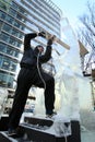 London Ice Sculpting Festival 2012