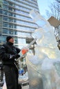 London Ice Sculpting Festival 2012