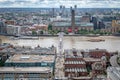 London Icons, Tate Modern, Millennium Bridge , River Thames