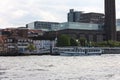 London and its historic and modern buildings along the thames river