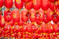 London, January 26, 2020. Chinese Paper Lanterns. London Chinatown. Chinese New Year Celebrations Royalty Free Stock Photo