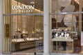 London Jewelers store at Oculus of the Westfield World Trade Center Transportation Hub in New York