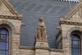 Gargoyle atop a building in London