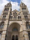 LONDON - JUNE 10 : Exterior view of the Natural History Museum i Royalty Free Stock Photo