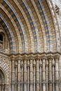 LONDON - JUNE 10 : Exterior view of the Natural History Museum i Royalty Free Stock Photo