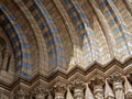 LONDON - JUNE 10 : Exterior view of the Natural History Museum i Royalty Free Stock Photo